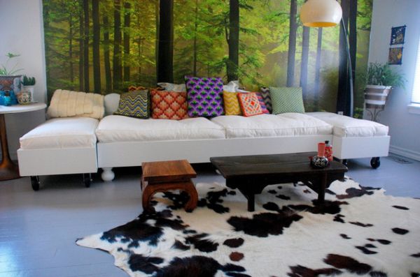 modern cowhide rugs